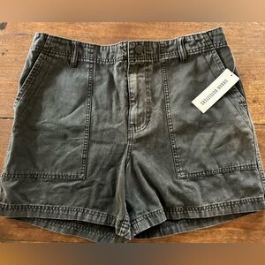 Urban Outfitters BDG Black High-Rise Utility Shorts